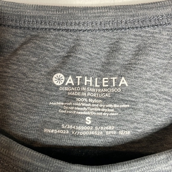 Athleta | Women’s Grey Foothill Seamless Tank Top Size Small - Picture 5 of 6